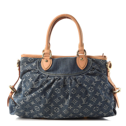Louis Vuitton Denim Neo Cabby MM Blue 1 of 11