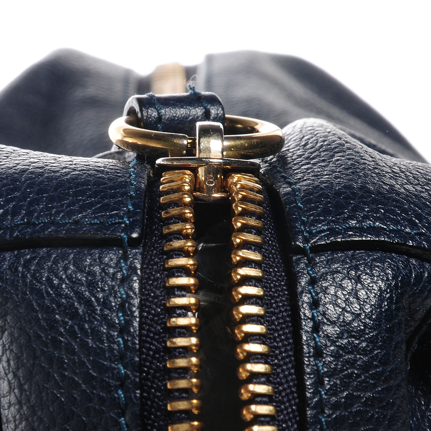 Chloe Calfskin Large Paraty Midnight Blue 11 of 11