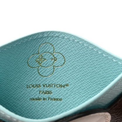 Louis Vuitton Monogram Vivienne Card Holder Animation Blue 6 of 7