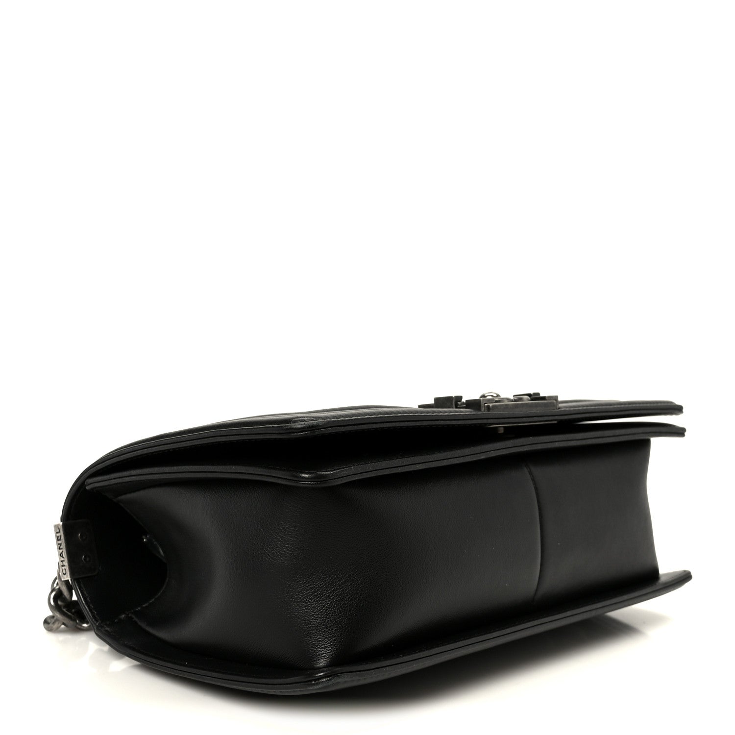 Chanel Calfskin Quilted Medium Boy Flap Black 4 of 10