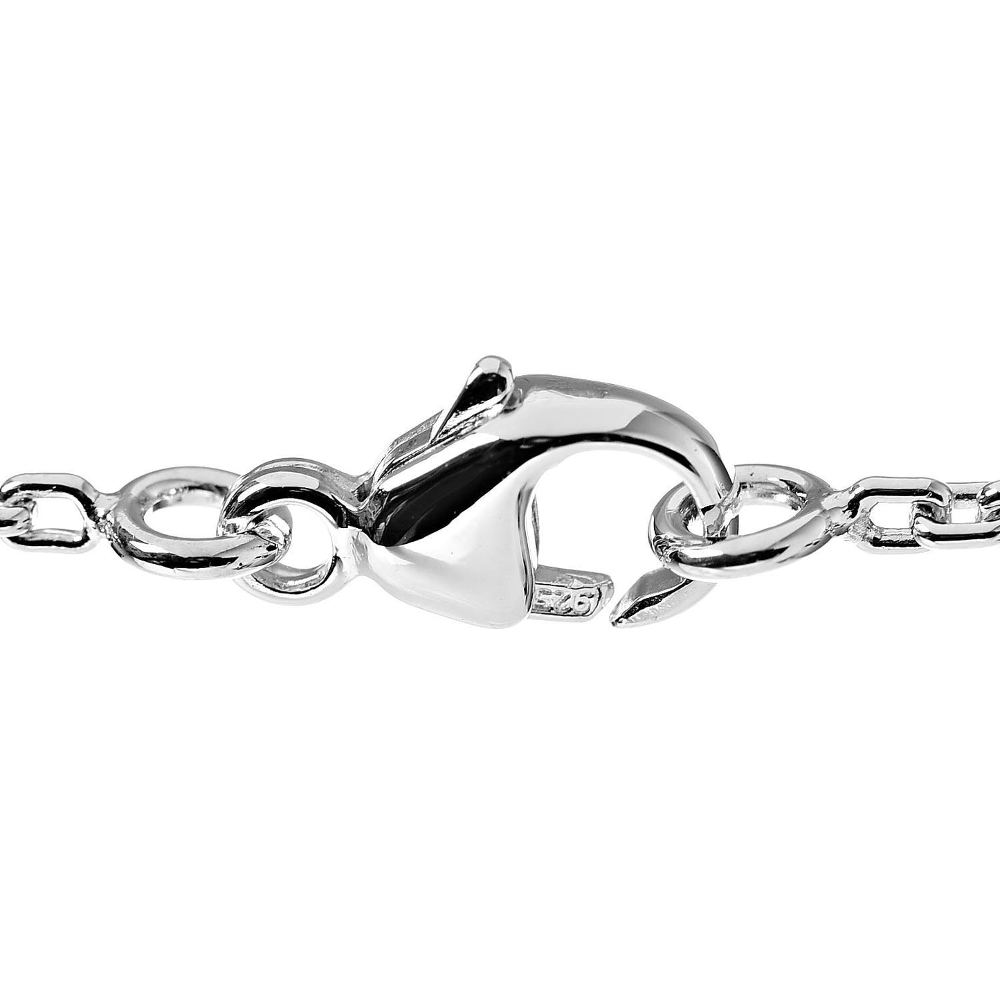 Sterling Silver Lockit Necklace