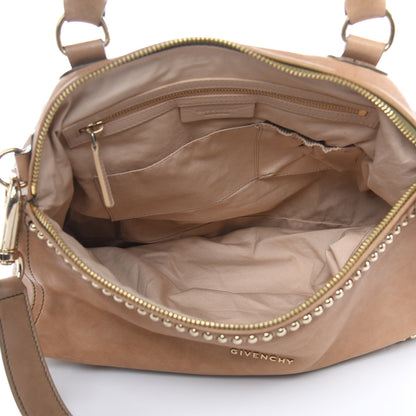 Givenchy Washed Lambskin Large Studded Pandora Beige 5 of 12