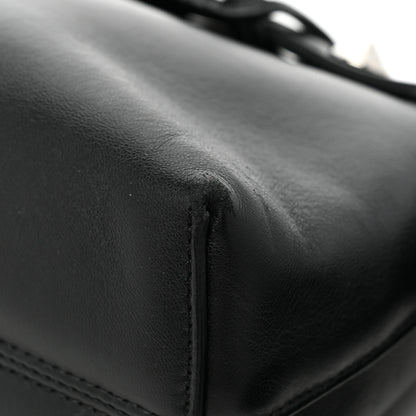 Fendi Shiny Nappa Crystal Croc Tail Mini By The Way Boston Bag Black Smoky Quartz 9 of 12