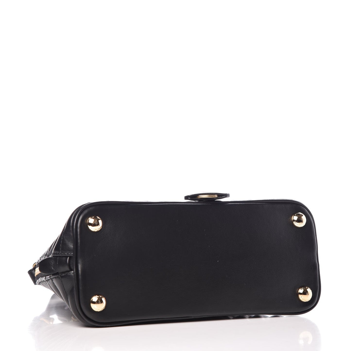 Soft Calfskin Impunture Diagramme Promenade Tote Black