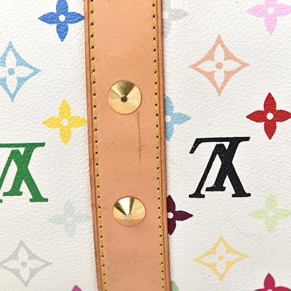 Louis Vuitton Monogram Multicolor Keepall 45 White 16 of 20