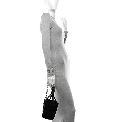 Alexander Wang Suede Calfskin Roxy Mini Bucket Bag Black 2 of 11