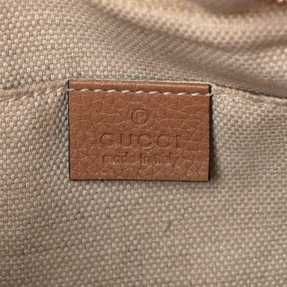 Gucci Pebbled Calfskin Small Soho Disco Bag Camelia 8 of 10