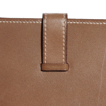 Hermes Box Bearn Gusset Wallet Etoupe 10 of 10