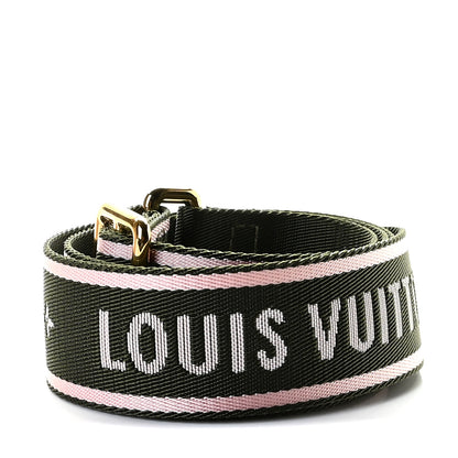 Louis Vuitton Nylon Bandouliere Shoulder Strap Kaki 2 of 5