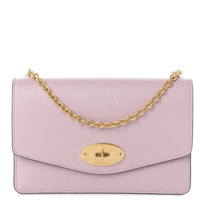 Mulberry Natural Grain Calfskin Small Darley Satchel Blossom 1 of 8