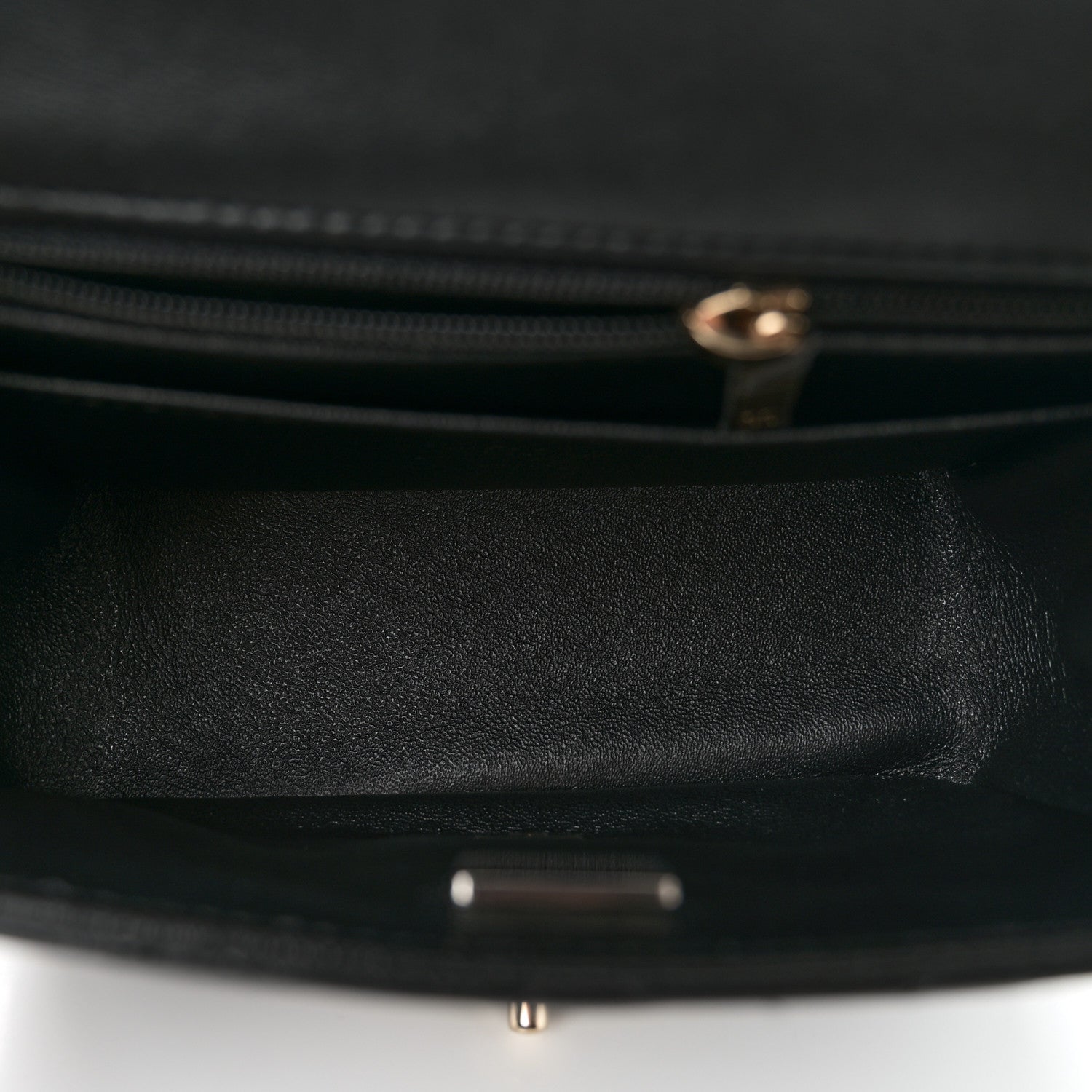 Chanel Lambskin Quilted Mini Square Flap Black 5 of 10