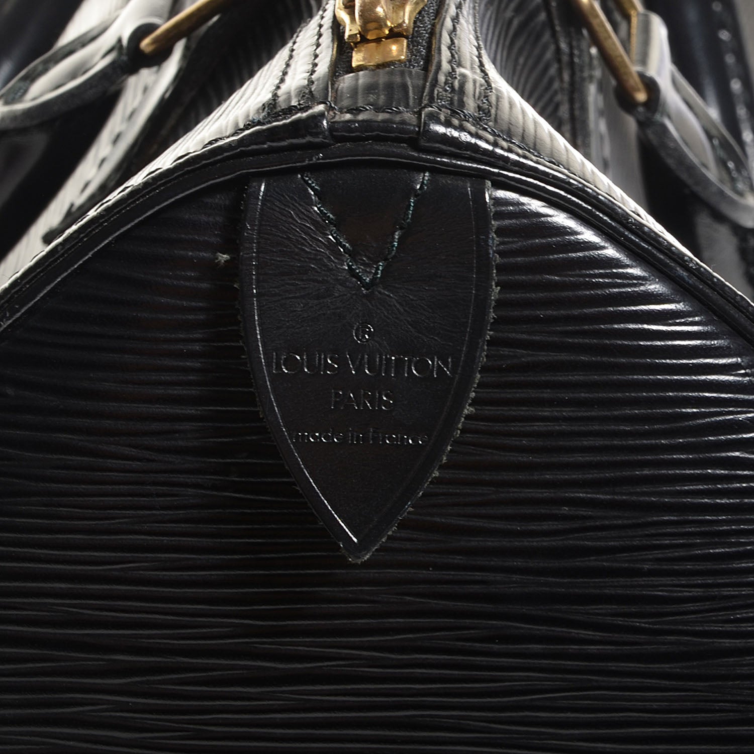 Louis Vuitton Epi Speedy 30 Black 7 of 7