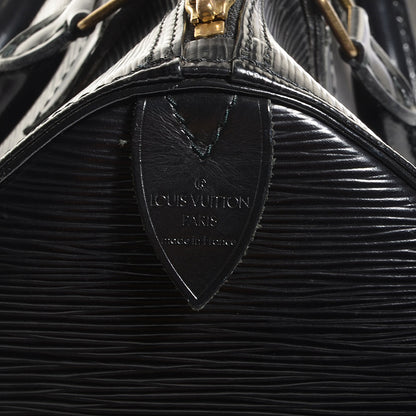 Louis Vuitton Epi Speedy 30 Black 7 of 7