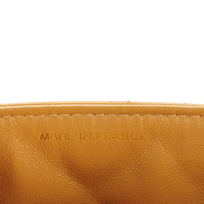 Chanel Lambskin Quilted Jumbo Single Flap Beige 8 of 9