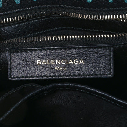 Balenciaga Agneau Arena Graffiti All Over XS Bazar Shopper Tote Black Multicolor 6 of 10
