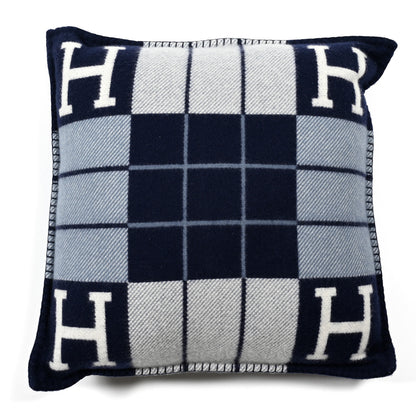 Hermes Wool Cashmere Avalon III Pillow PM Ecru Caban 1 of 3