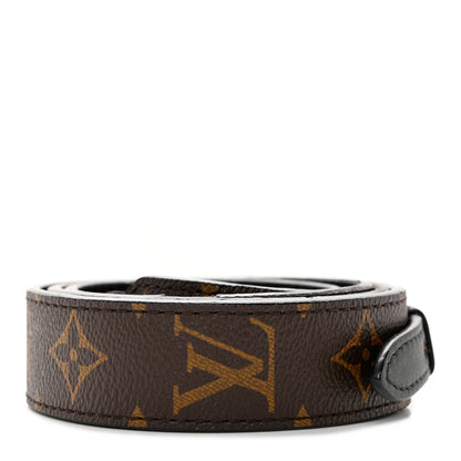 Louis Vuitton Monogram Bandouliere Shoulder Strap Black 2 of 11