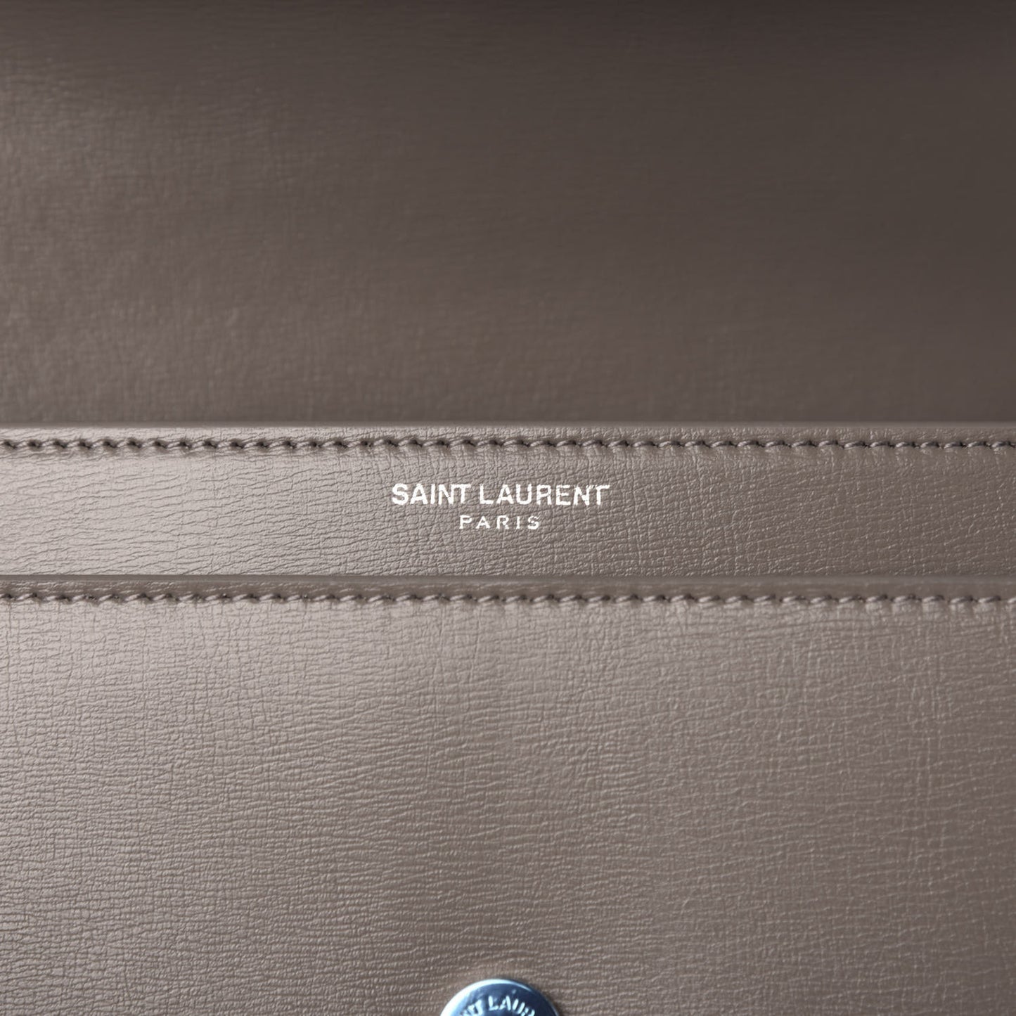 Calfskin Medium Monogram Sunset Fog