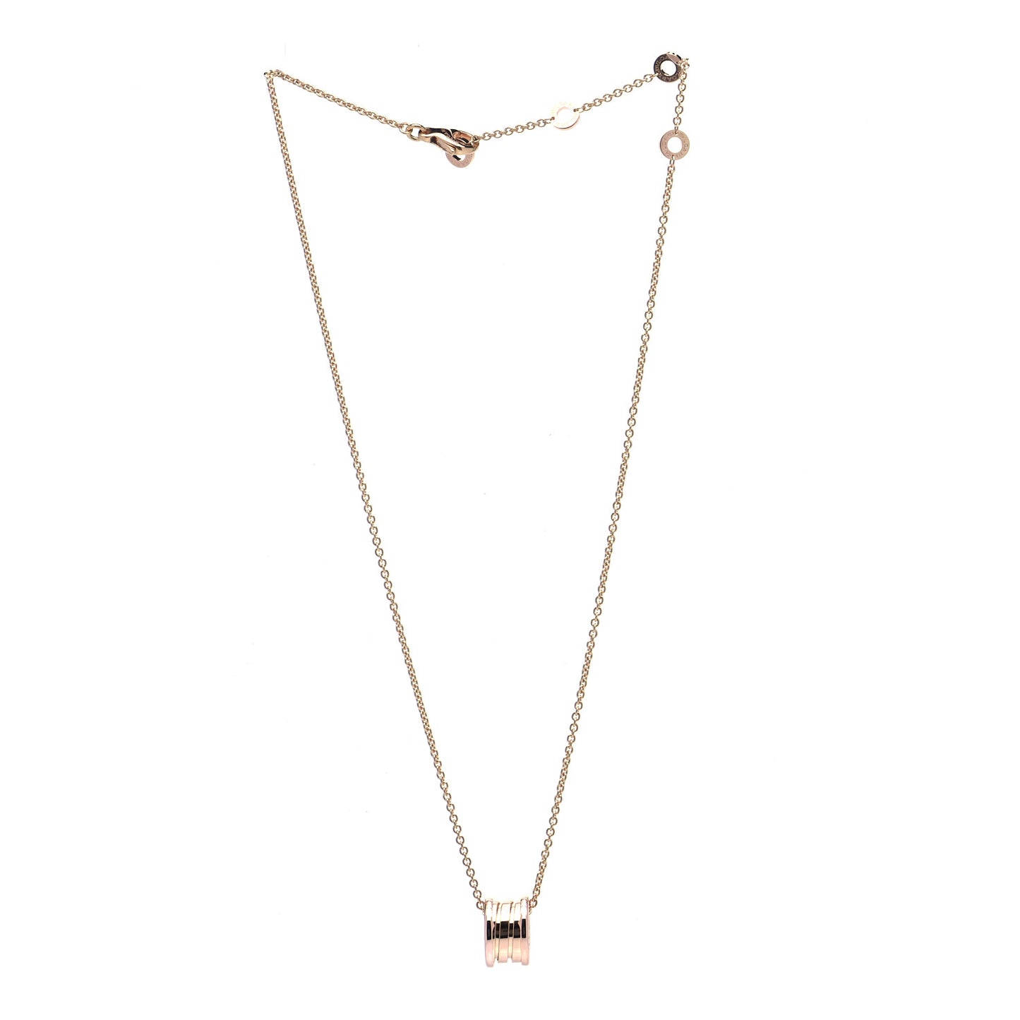 18K Rose Gold B.Zero1 Pendant Necklace
