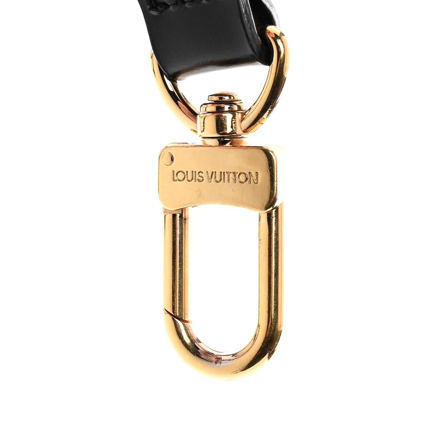 Calfskin 16mm Adjustable Shoulder Strap Black