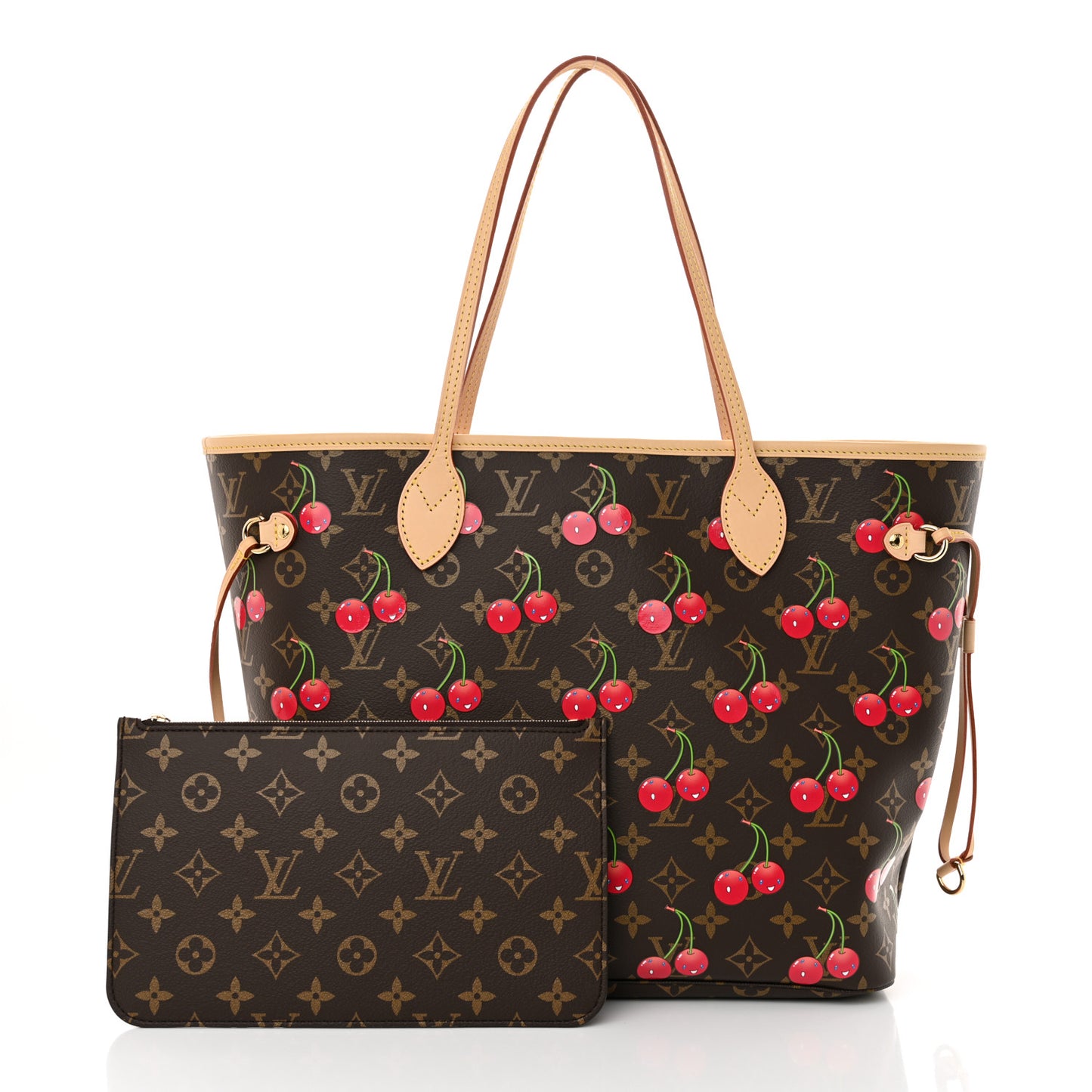 LV X TM Monogram Cerises Neverfull MM