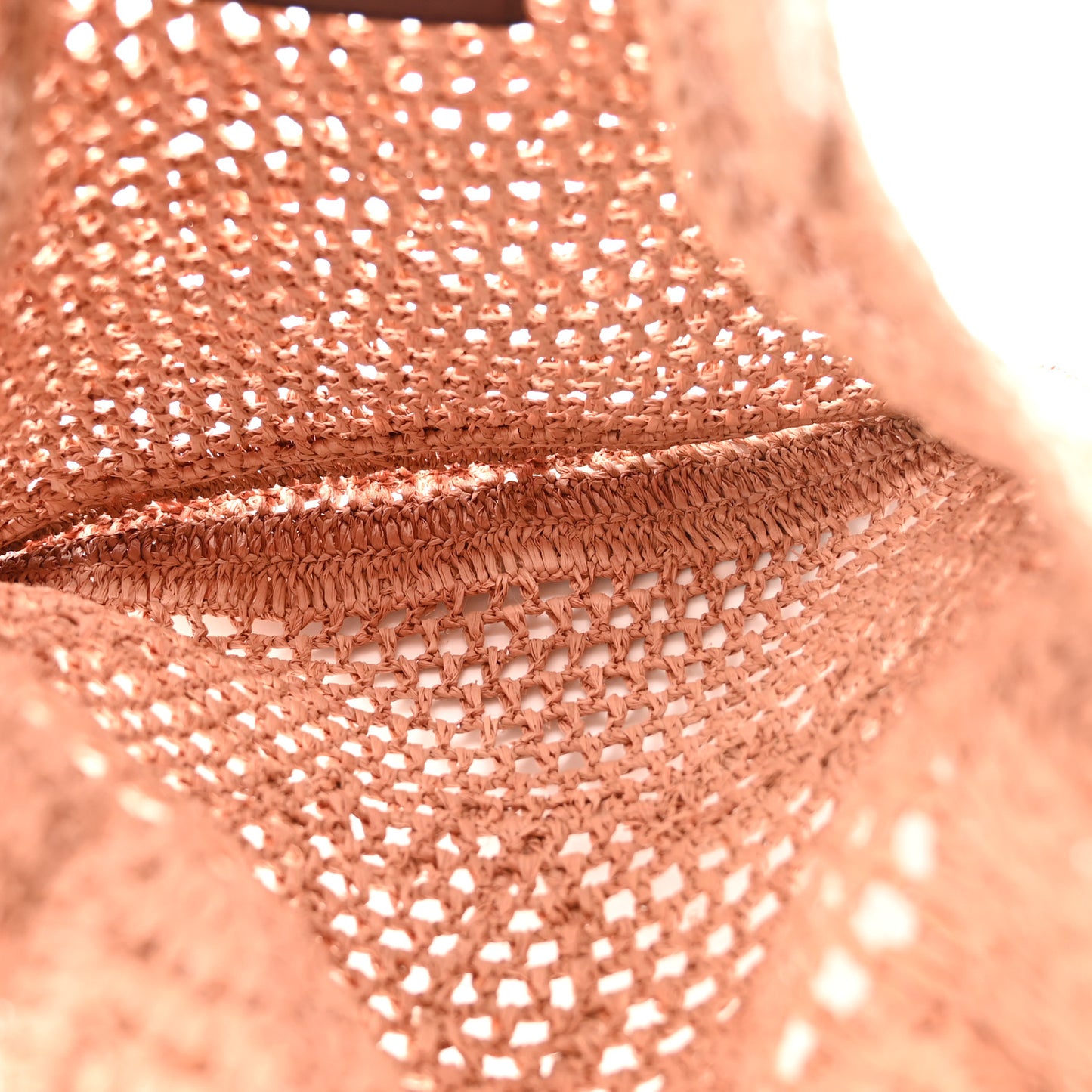 Raffia Summer Banana Tote Summery Beige