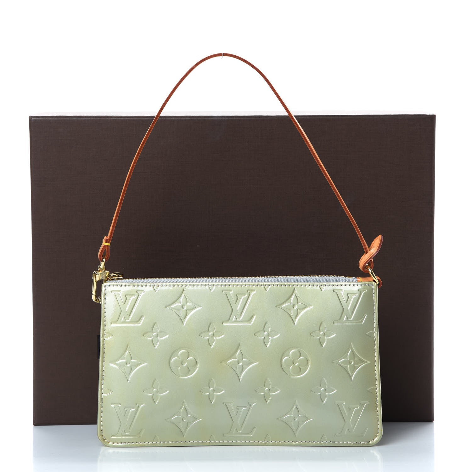 Louis Vuitton Vernis Lexington Pochette Baby Blue 12 of 12