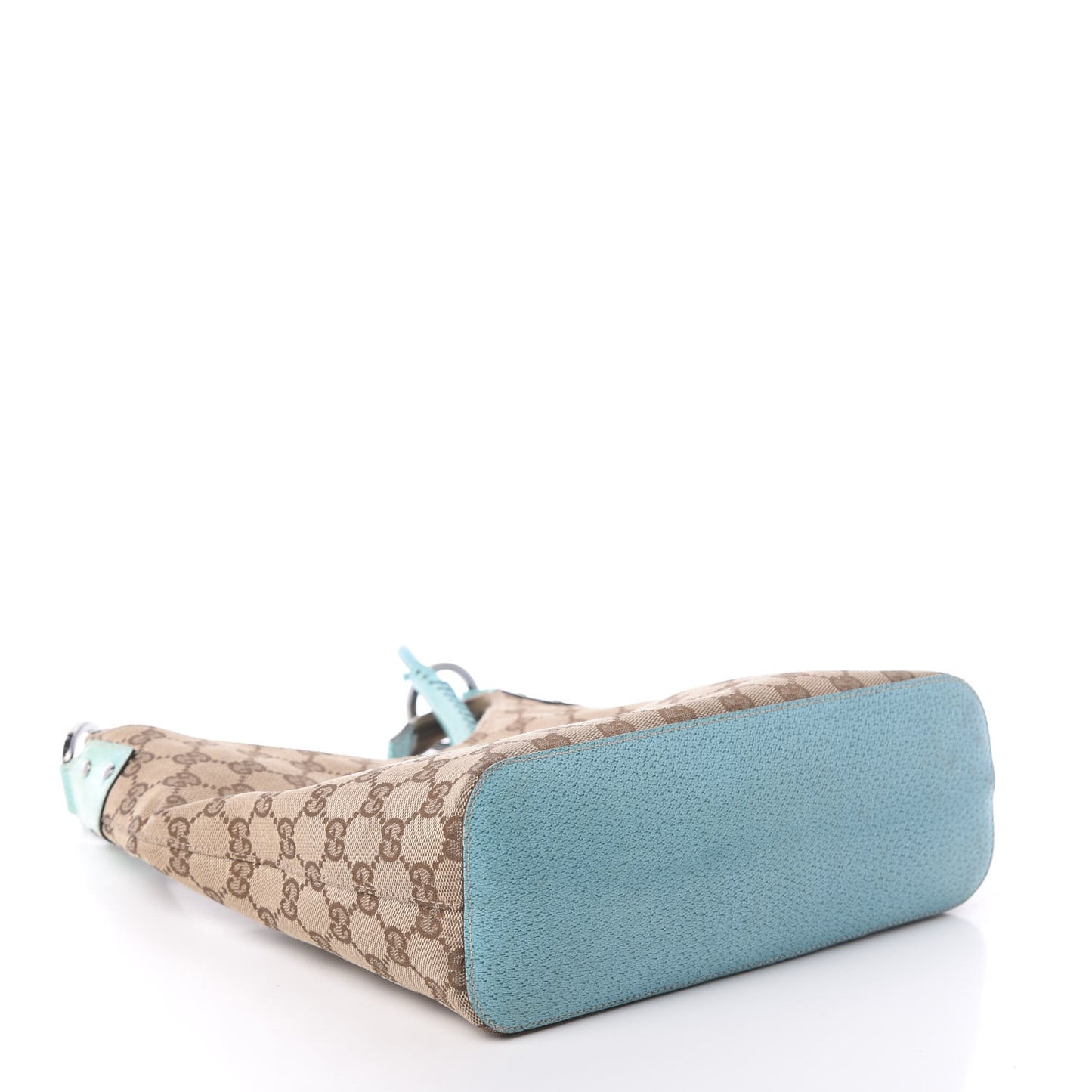 Monogram Shoulder Bag Turquoise