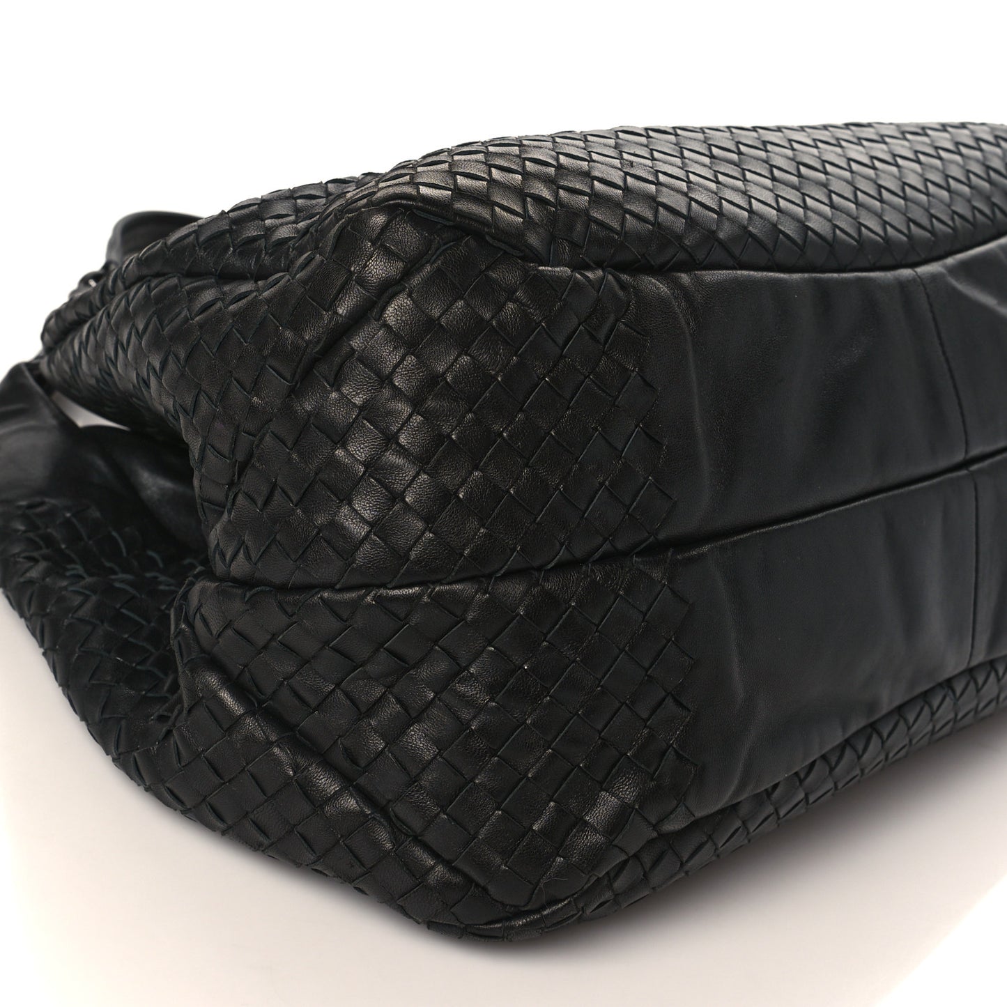 Nappa Intrecciato Large Campana Black