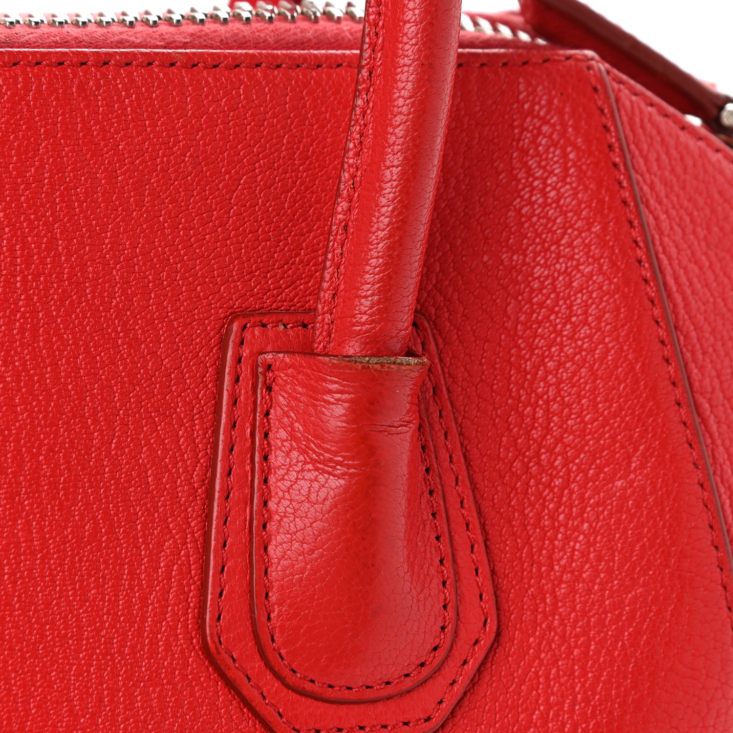 Givenchy Sugar Goatskin Small Antigona Red 14 of 19