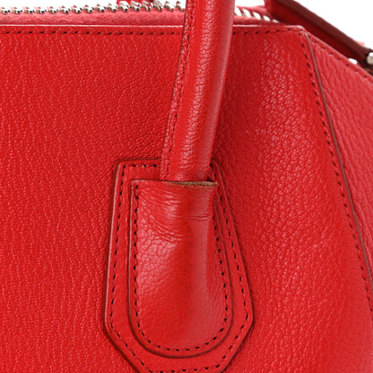 Givenchy Sugar Goatskin Small Antigona Red 14 of 19