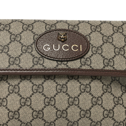 Gucci GG Supreme Monogram Neo Vintage Web Belt Bag Brown 8 of 10