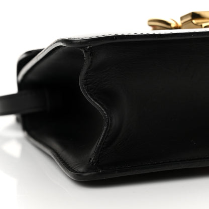 Gucci Calfskin Mini Sylvie Top Handle Bag Black 9 of 17