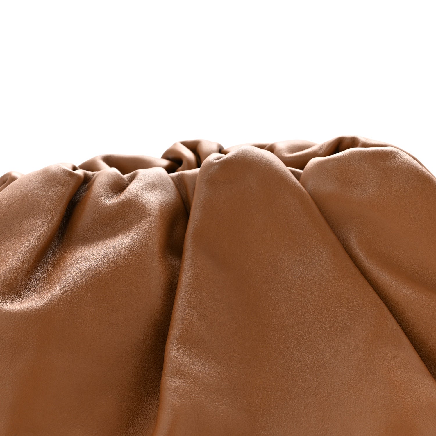 Bottega Veneta Smooth Butter Calf The Pouch Oversized Clutch Cammello 8 of 11