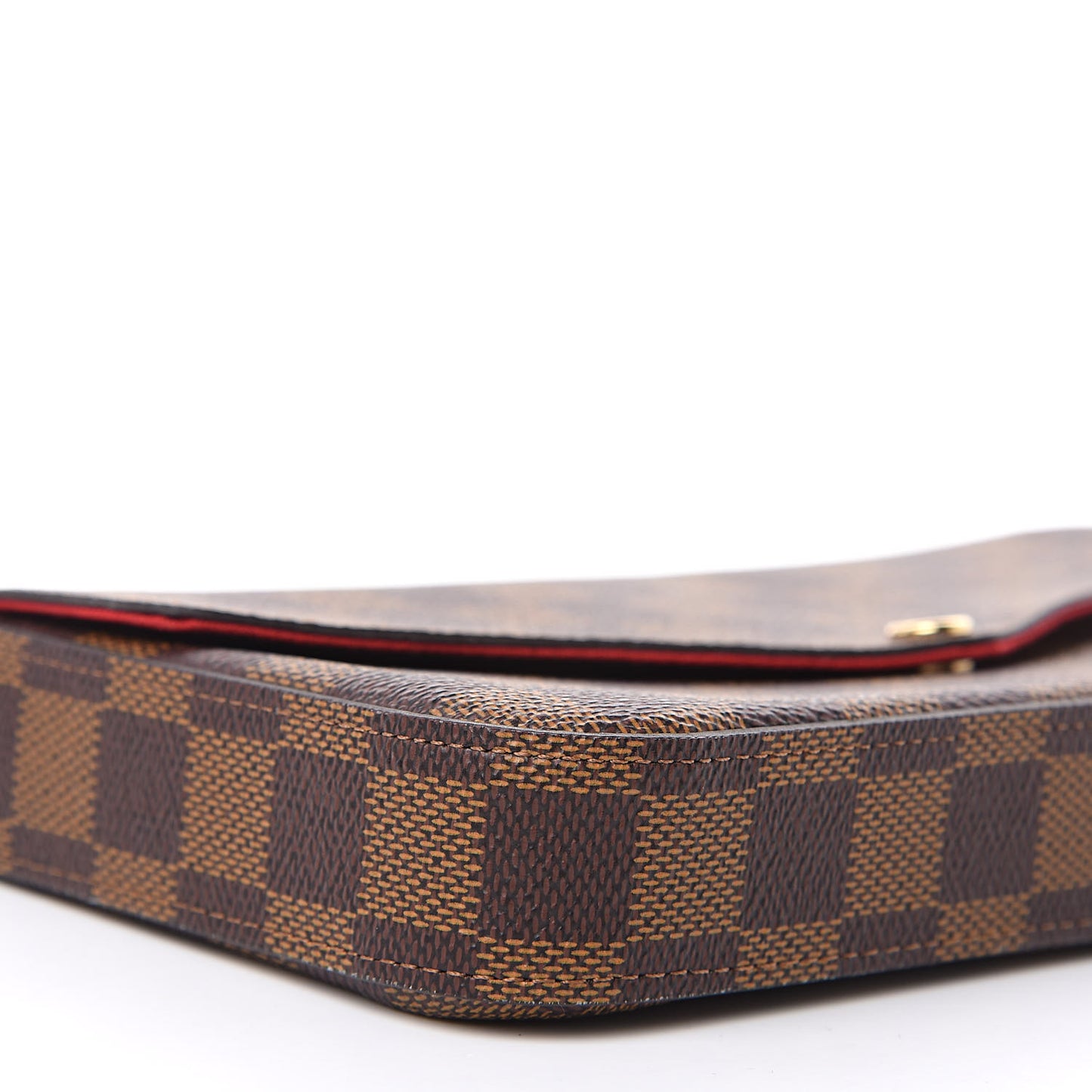 Damier Ebene Pochette Felicie Chain Wallet