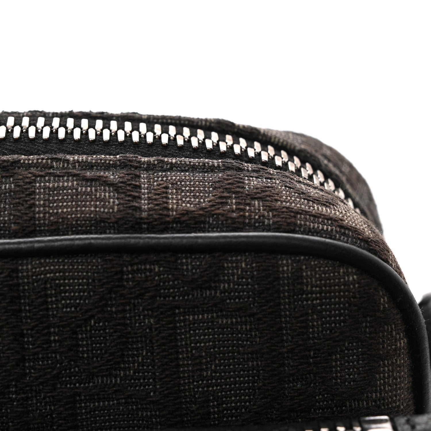 Christian Dior Oblique Saddle Triple Pouch Black 11 of 13