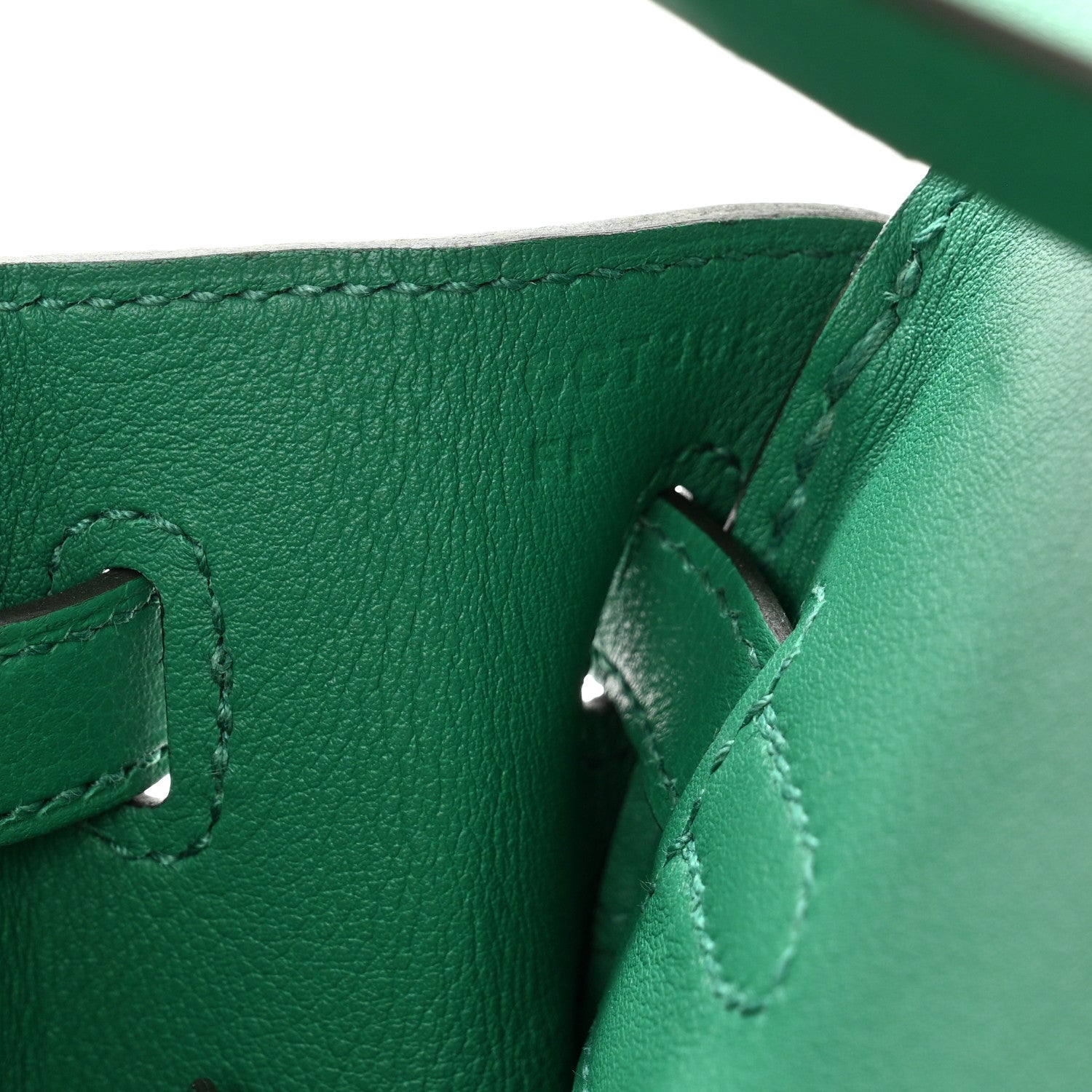 Hermes Swift Birkin 25 Menthe 8 of 10