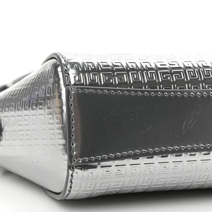 Givenchy Metallic Calfskin 4G Embossed Nano Antigona Silver 8 of 9