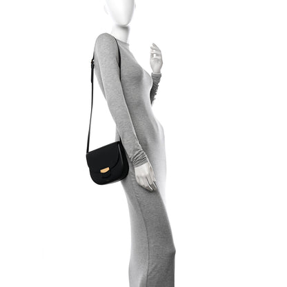 Celine Palmelato Calfskin Small Trotteur Black 2 of 14