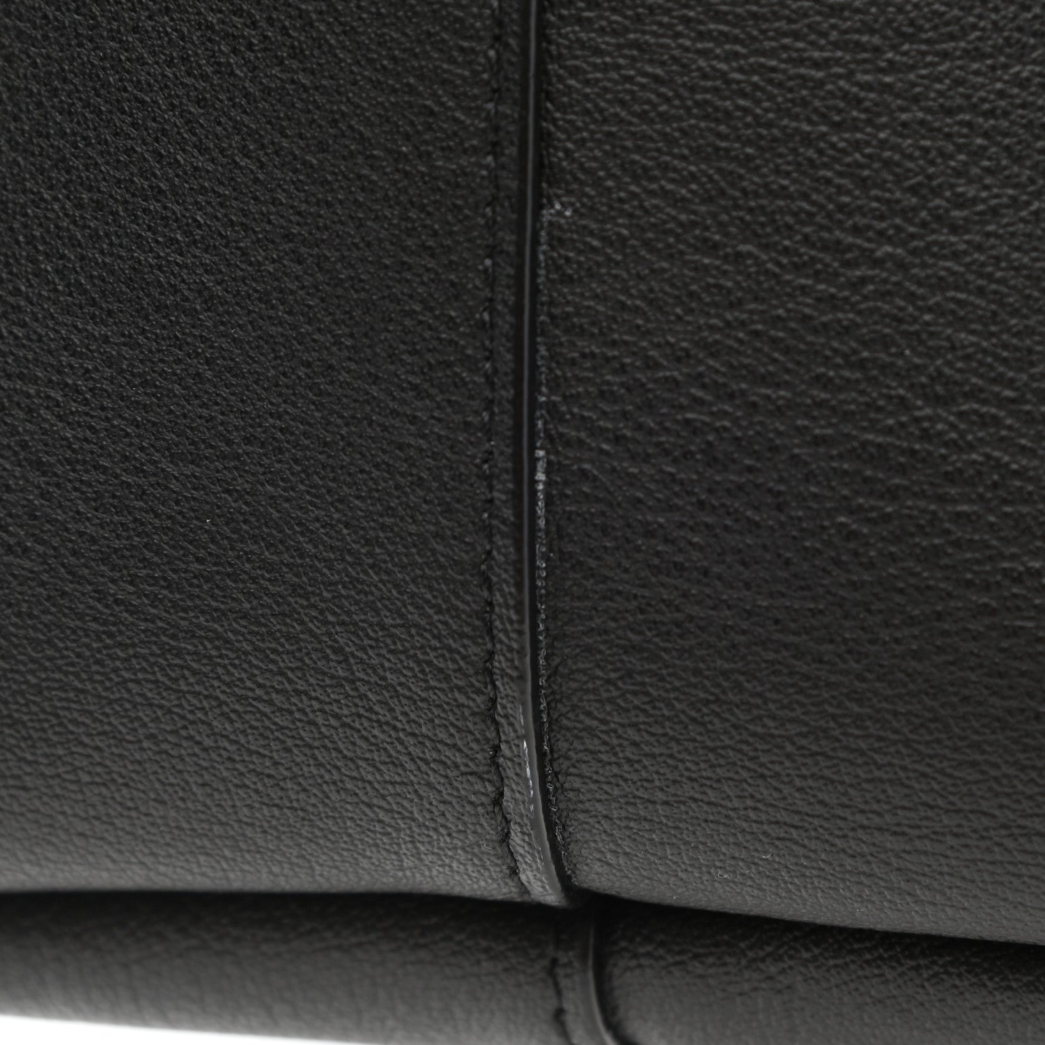 Saint Laurent Calfskin Large Shopping Tote Black 11 of 13