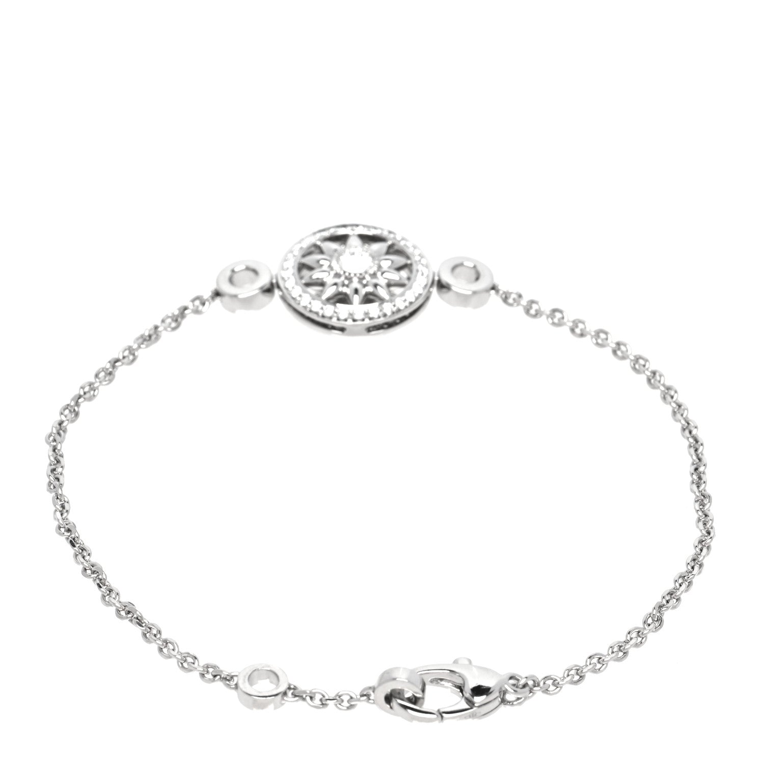 Harry Winston Platinum Diamond Gates Bracelet 2 of 6
