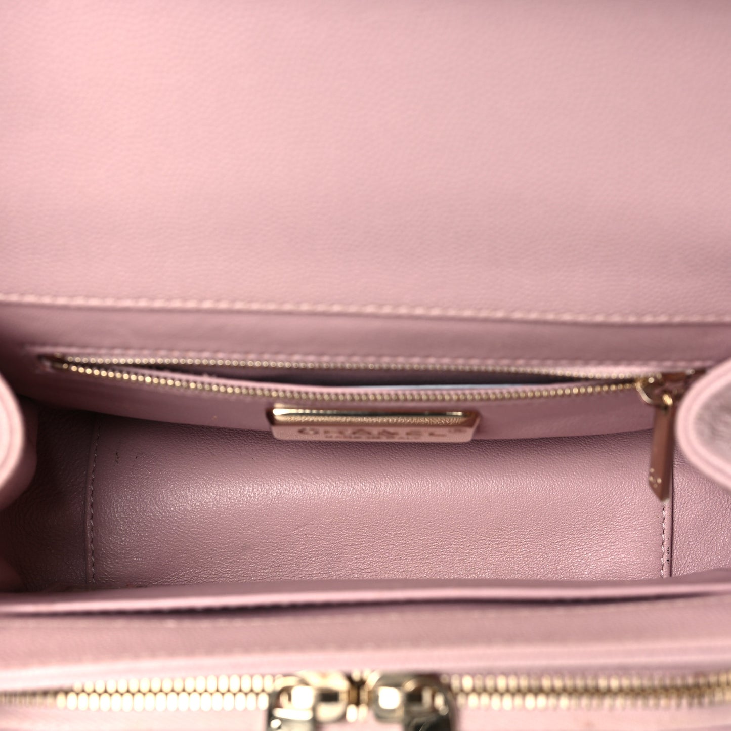 Snakeskin Caviar Quilted Small Business Affinity Flap Light Pink