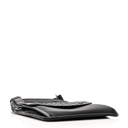 Bottega Veneta Nappa Intrecciato Nylon High Tech Crossbody Pouch Black 5 of 9