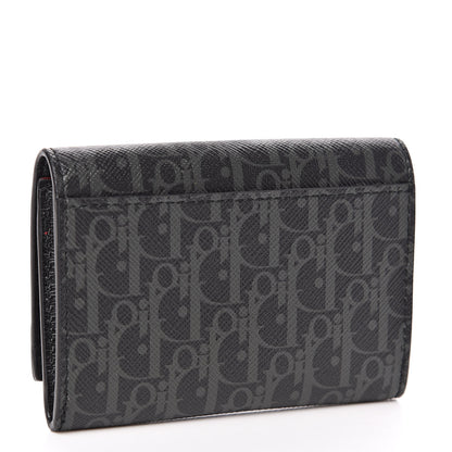 Christian Dior Homme Monogram Porte Cartes De Visite Grise 3 of 8