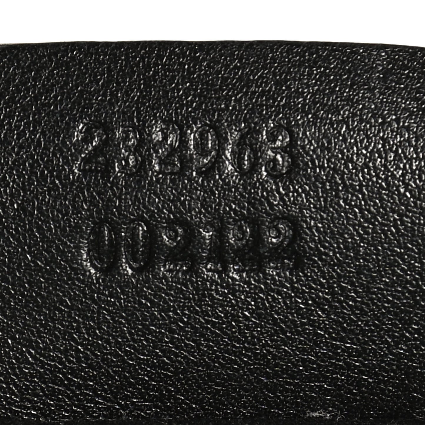 Guccissima Medium GG Twins Shoulder Bag Black