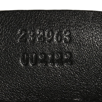 Gucci Guccissima Medium GG Twins Shoulder Bag Black 6 of 12