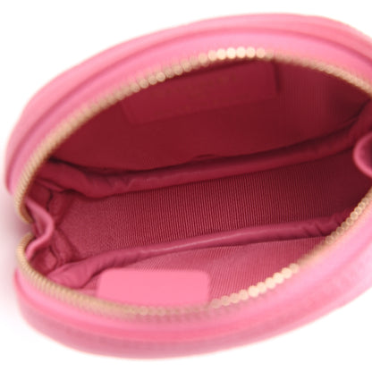 Chanel Iridescent Caviar Quilted Zip Around Classic Coin Purse Pink 4 of 7