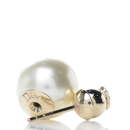 Christian Dior Pearl Mise En Dior Tribal Earrings 3 of 6