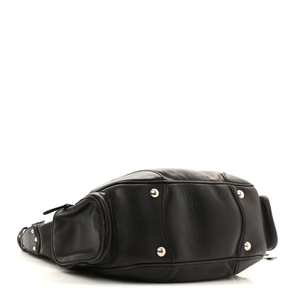 Prada Nappa Shopping Satchel Black 3 of 12