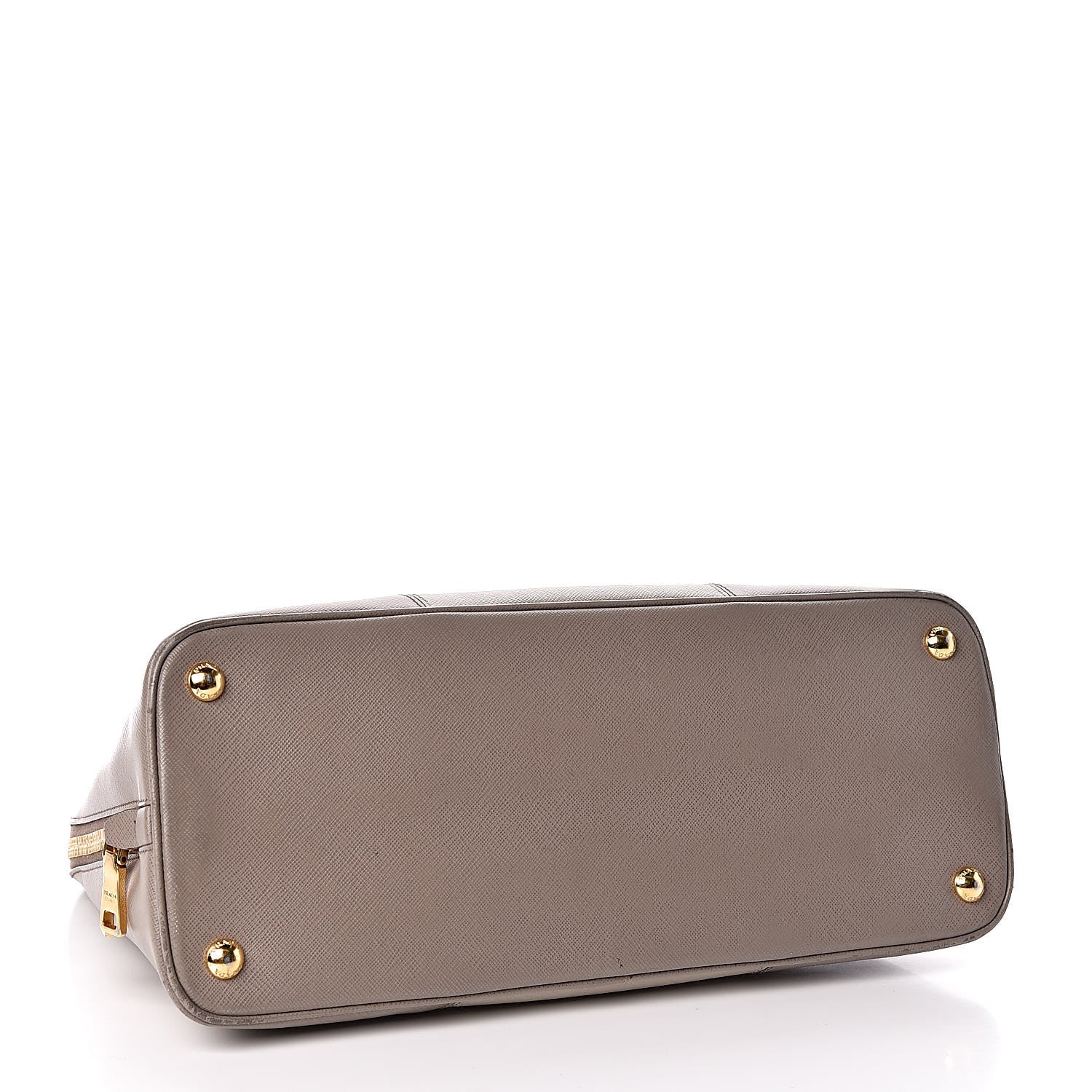 Prada Saffiano Lux Bi-Color Promenade Tote Argilla Pomice 4 of 15